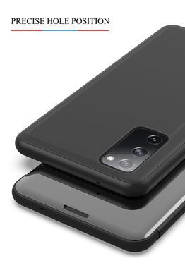 Чохол-книжка Clear View Mirror для Samsung Galaxy S20 FE / S20 FE 5G Чорний