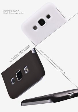 Защитный чехол Nillkin Frosted Shield для Samsung E500H Galaxy E5 Белый