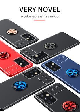 Защитный чехол Color Ring для Samsung A325F Galaxy A32 4G Красный