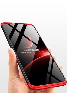 Защитный чехол GKK Full 360 для Xiaomi Mi9 SE Черный / Красный