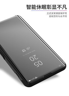 Чехол-книжка Clear View Mirror для Samsung M315F Galaxy M31 Розовый