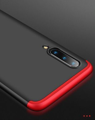 Защитный чехол GKK Full 360 для Xiaomi Mi9 SE Черный / Красный