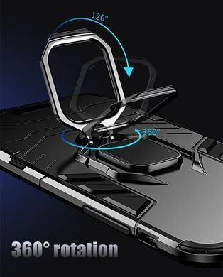 Захисний чохол Strong Guard Ring для iPhone 10 (X) / iPhone XS Чорний