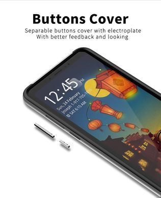 Ударопрочный чехол iPaky TPU+PC для Samsung A530 Galaxy A8 2018 Черный / Золотистый