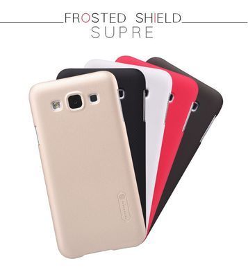 Защитный чехол Nillkin Frosted Shield для Samsung E500H Galaxy E5 Белый