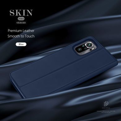 Чехол-книжка Dux Ducis для Xiaomi Redmi Note 10 / Redmi Note 10S / Poco M5s Синий