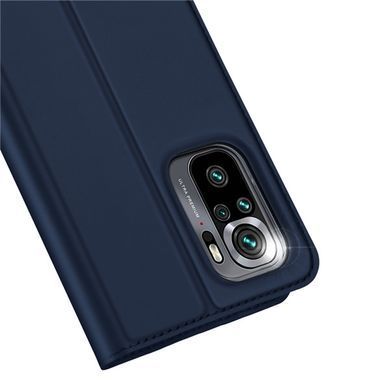 Чехол-книжка Dux Ducis для Xiaomi Redmi Note 10 / Redmi Note 10S / Poco M5s Синий