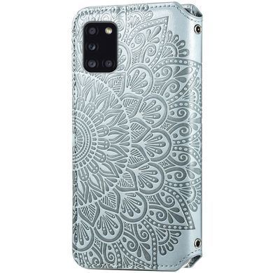 Чехол-книжка Flower Book для Samsung A315F Galaxy A31 Серый