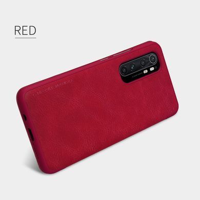 Чохол-книжка Nillkin Qin для Xiaomi Mi Note 10 Lite Червоний