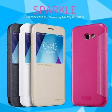 Чохол-книжка Nillkin Sparkle для Samsung A520F Galaxy A5 2017 Білий