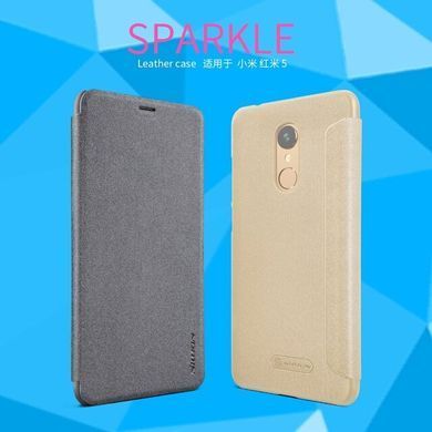 Чохол-книжка Nillkin Sparkle для Xiaomi Redmi 5 Чорний