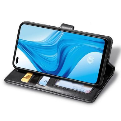 Чехол-книжка Polera Book для Oppo Reno 4 Lite Черный