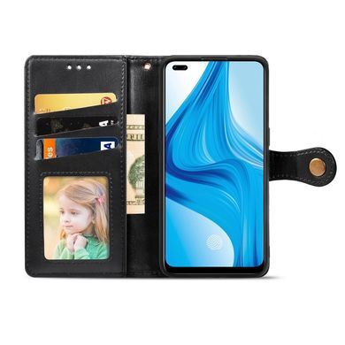 Чехол-книжка Polera Book для Oppo Reno 4 Lite Черный