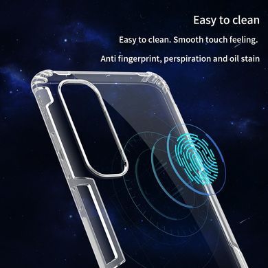TPU чехол Nillkin Nature для Xiaomi Mi Note 10 Lite Прозрачный