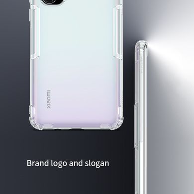 TPU чехол Nillkin Nature для Xiaomi Mi Note 10 Lite Прозрачный