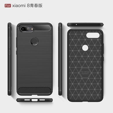 Захисний чохол iPaky Slim TPU для Xiaomi Mi8 Lite Чорний