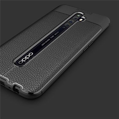 Защитный чехол Leather для Oppo Reno 2Z Черный