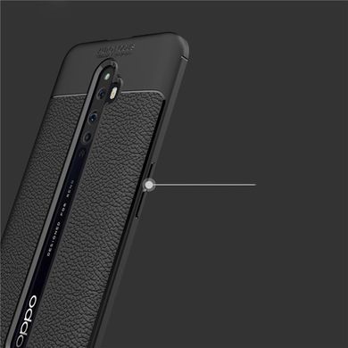 Защитный чехол Leather для Oppo Reno 2Z Черный
