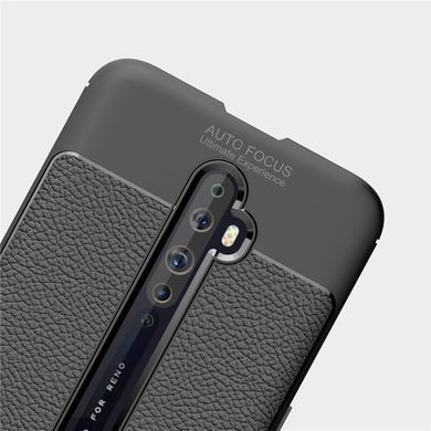 Защитный чехол Leather для Oppo Reno 2Z Черный
