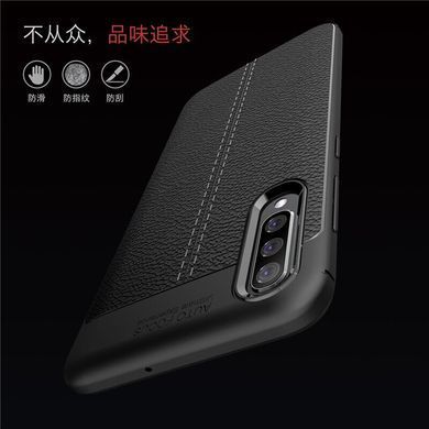 Защитный чехол Leather для Samsung A705F Galaxy A70 2019 Красный