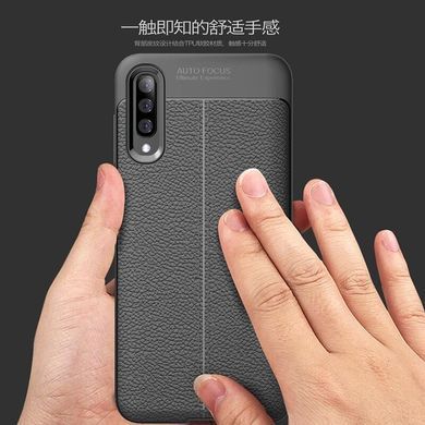 Защитный чехол Leather для Samsung A705F Galaxy A70 2019 Красный