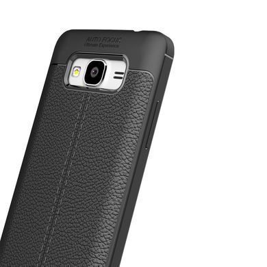 Защитный чехол Leather для Samsung J700 Galaxy J7 / J701 Galaxy J7 Neo Черный