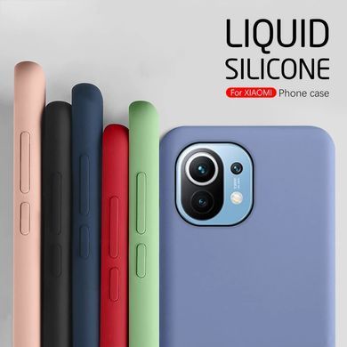 Захисний чохол Liquid Case Full Cover для Xiaomi Mi 11 Dark Blue