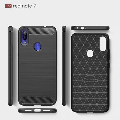Защитный чехол Slim TPU для Xiaomi Redmi Note 7 Pro Черный