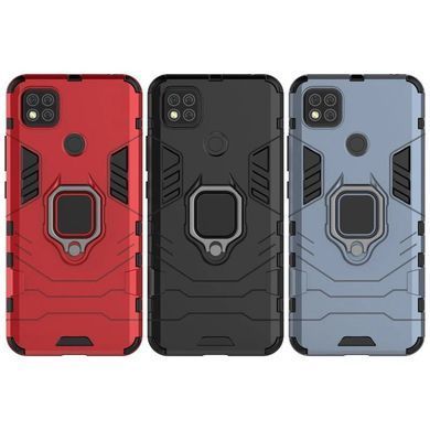 Захисний чохол Strong Guard Ring для Xiaomi Redmi 9C / Redmi 10A Червоний