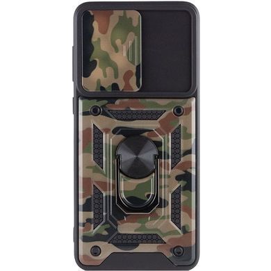 Захисний чохол Camo Ring Lock для Xiaomi Redmi A1 / Redmi A2 Коричневий