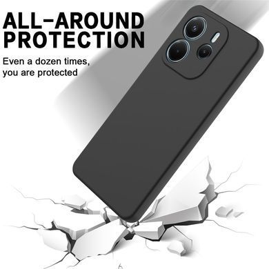 Защитный чехол Liquid Case Full Camera для Xiaomi Redmi Note 14 4G Черный