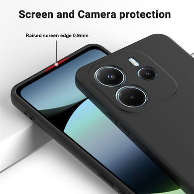 Защитный чехол Liquid Case Full Camera для Xiaomi Redmi Note 14 4G Черный