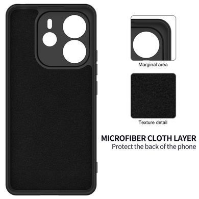 Защитный чехол Liquid Case Full Camera для Xiaomi Redmi Note 14 4G Черный