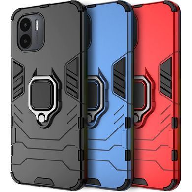 Захисний чохол Strong Guard Ring для Xiaomi Redmi A1 / Redmi A2 Бордовий