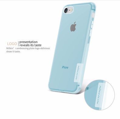 TPU чехол Nillkin Nature для iPhone 7 / iPhone 8 / SE 2020 (4.7") Голубой