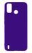 Захисний чохол Liquid Case Full Cover для Tecno Spark 6 GO Фіолетовий