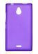 Чехол TPU Ordinary для Nokia X2 Фиолетовый