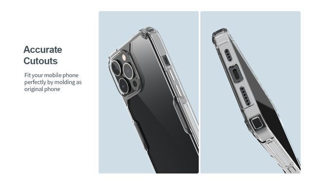 TPU чохол Nillkin Nature для iPhone 13 Pro Max (6.7") Прозорий