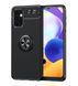 Защитный чехол Color Ring для Samsung A325F Galaxy A32 4G Черный