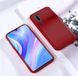 Защитный чехол Liquid Case Full Cover для Xiaomi Mi Note 10 / Mi Note 10 Pro / Mi CC9 Pro Малиновый