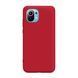 Захисний чохол Liquid Case Full Cover для Xiaomi Mi 11 Червоний