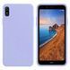 Защитный чехол Liquid Case Full Cover для Xiaomi Redmi 7A Сиреневый