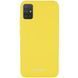 Защитный чехол Liquid Full Magnet для Samsung A715F Galaxy A71 2020 Желтый