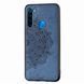 Защитный чехол Textile Decor для Xiaomi Redmi Note 8 / Note 8 2021 Синий