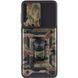 Захисний чохол Camo Ring Lock для Xiaomi Redmi A1 / Redmi A2 Коричневий