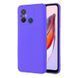 Защитный чехол Liquid Case Full Camera для Xiaomi Redmi 12C / Poco C55 Фиолетовый