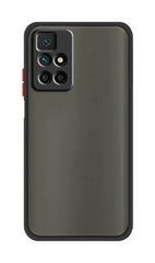 Защитный чехол Сolor Buttons для Xiaomi Poco M4 Pro 5G Черный