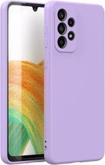 Захисний чохол Liquid Case Full Camera для Samsung Galaxy A33 5G Бузковий
