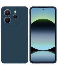 Защитный чехол Liquid Case Full Camera для Xiaomi Redmi Note 14 4G Dark Blue