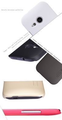Захисний чохол Nillkin Frosted Shield для HTC One Mini 2 Білий